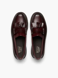 G.H.BASS Weejuns 90S Layton Ii Kiltie Loafers Wine New