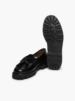 G.H.BASS Weejuns 90S Layton Ii Kiltie Loafers Black Sale