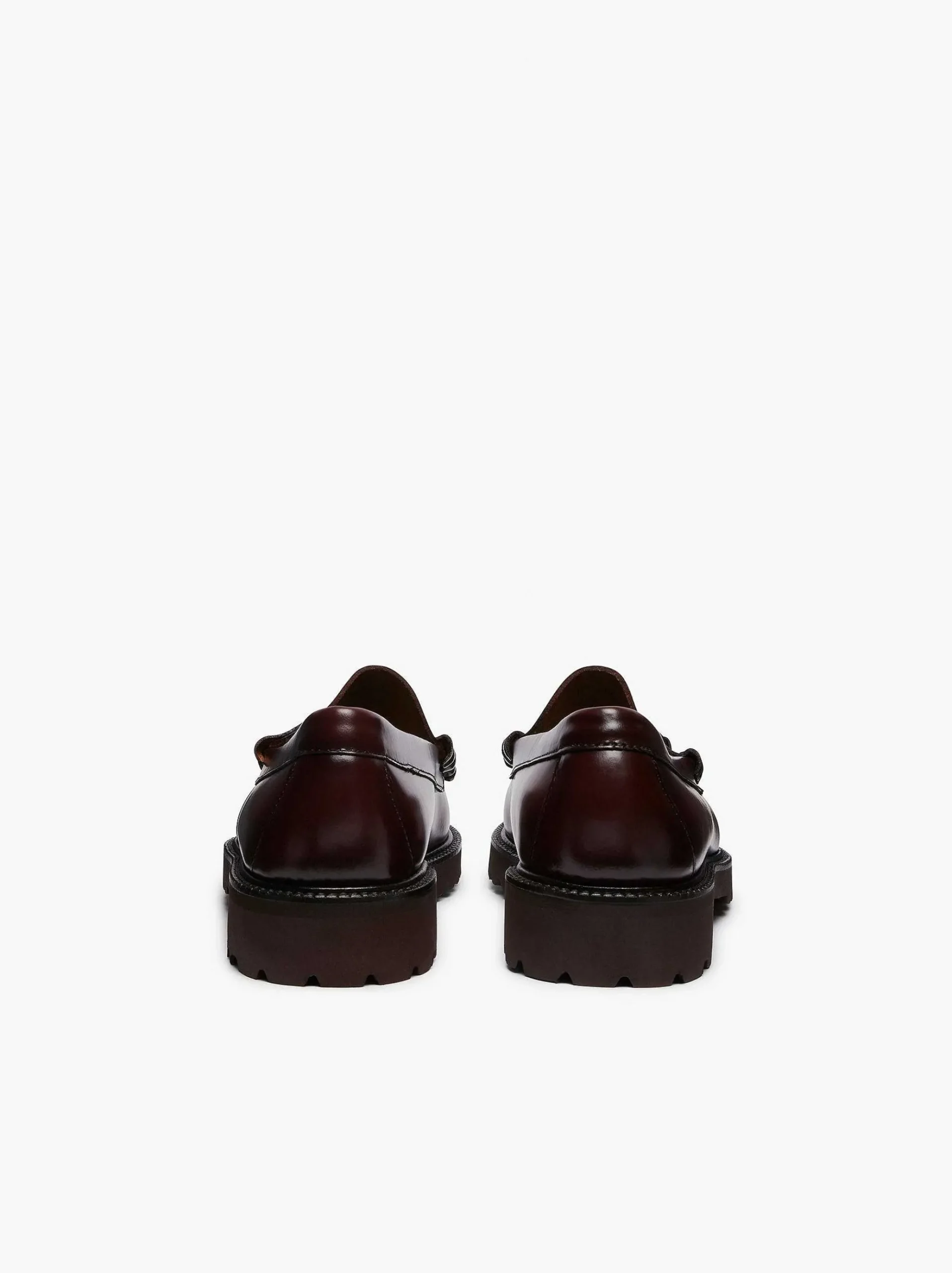 G.H.BASS Weejuns 90S Lincoln Horsebit Loafers Wine Clearance