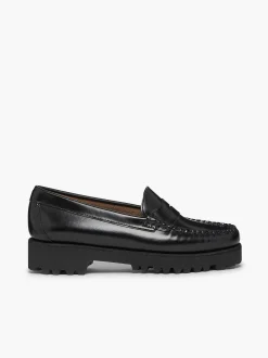 G.H.BASS Weejuns 90S Penny Loafers Black Outlet