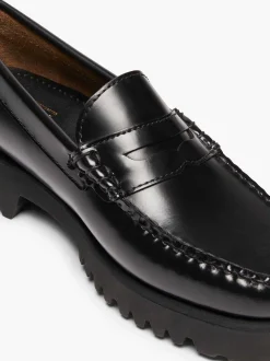 G.H.BASS Weejuns 90S Penny Loafers Black Outlet