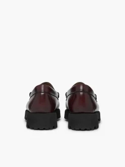 G.H.BASS Weejuns 90S Penny Loafers Wine Discount