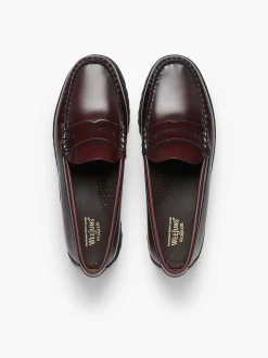 G.H.BASS Weejuns 90S Penny Loafers Wine Discount