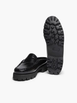 G.H.BASS Weejuns 90S Penny Slides Black Fashion