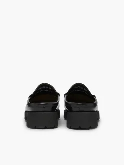 G.H.BASS Weejuns 90S Penny Slides Black Fashion