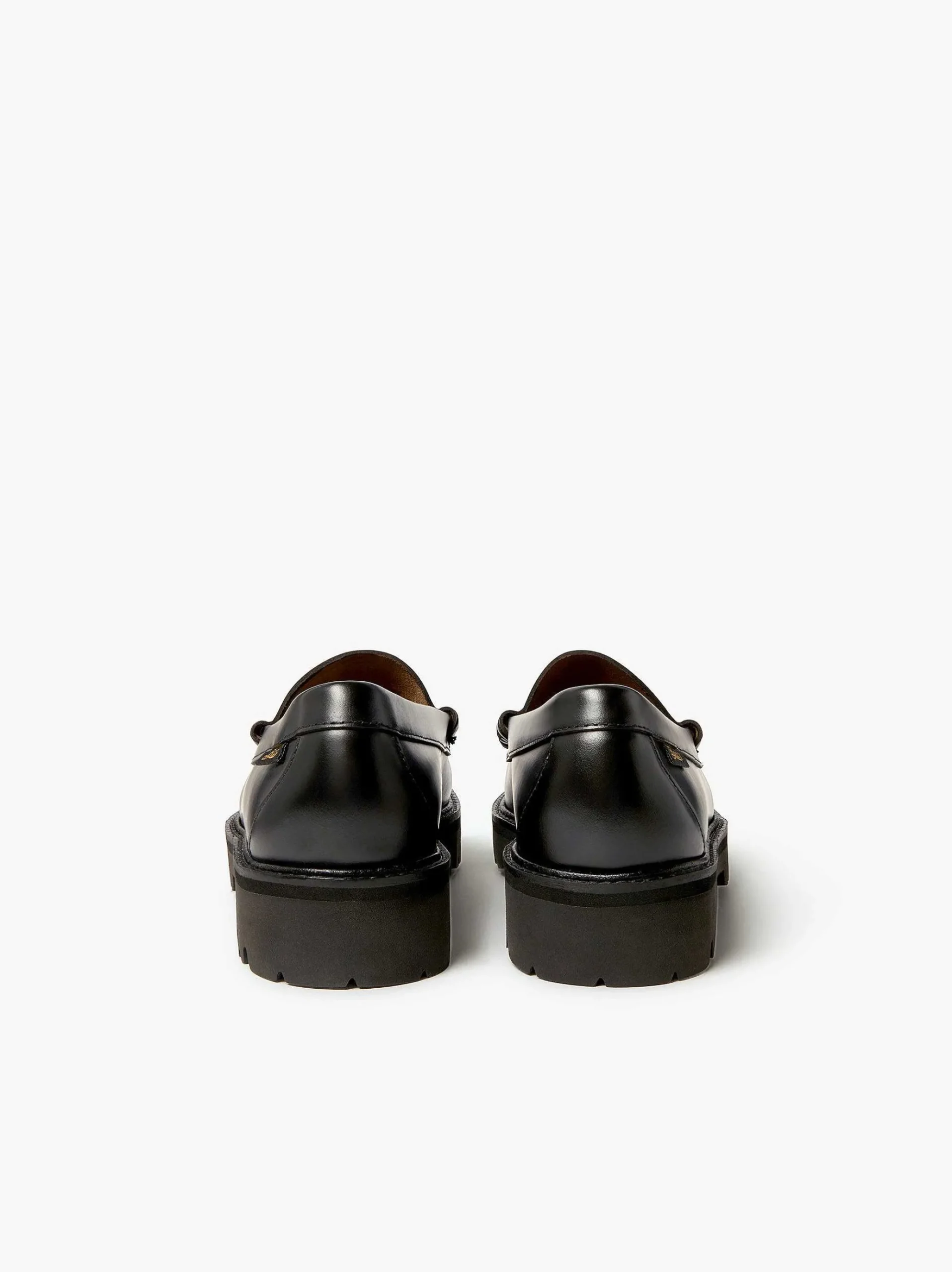 G.H.BASS Weejuns Super Lug Larson Penny Loafers Black Store