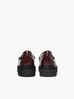 G.H.BASS Weejuns Super Lug Penny Loafers Wine Discount