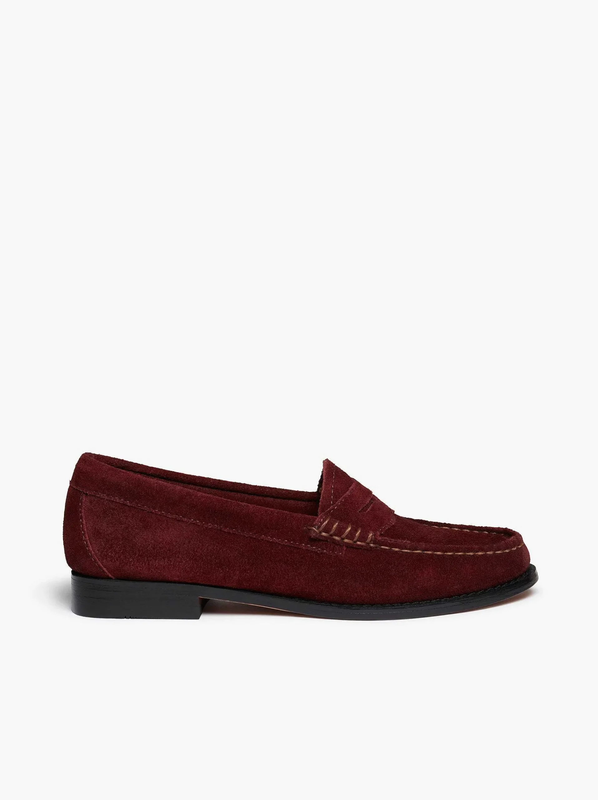 G.H.BASS Weejuns Whitney Penny Loafers Dark Red Best Sale