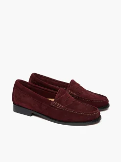 G.H.BASS Weejuns Whitney Penny Loafers Dark Red Best Sale