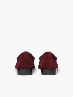 G.H.BASS Weejuns Whitney Penny Loafers Dark Red Best Sale