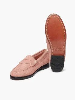 G.H.BASS Weejuns Whitney Penny Loafers Light Pink Hot