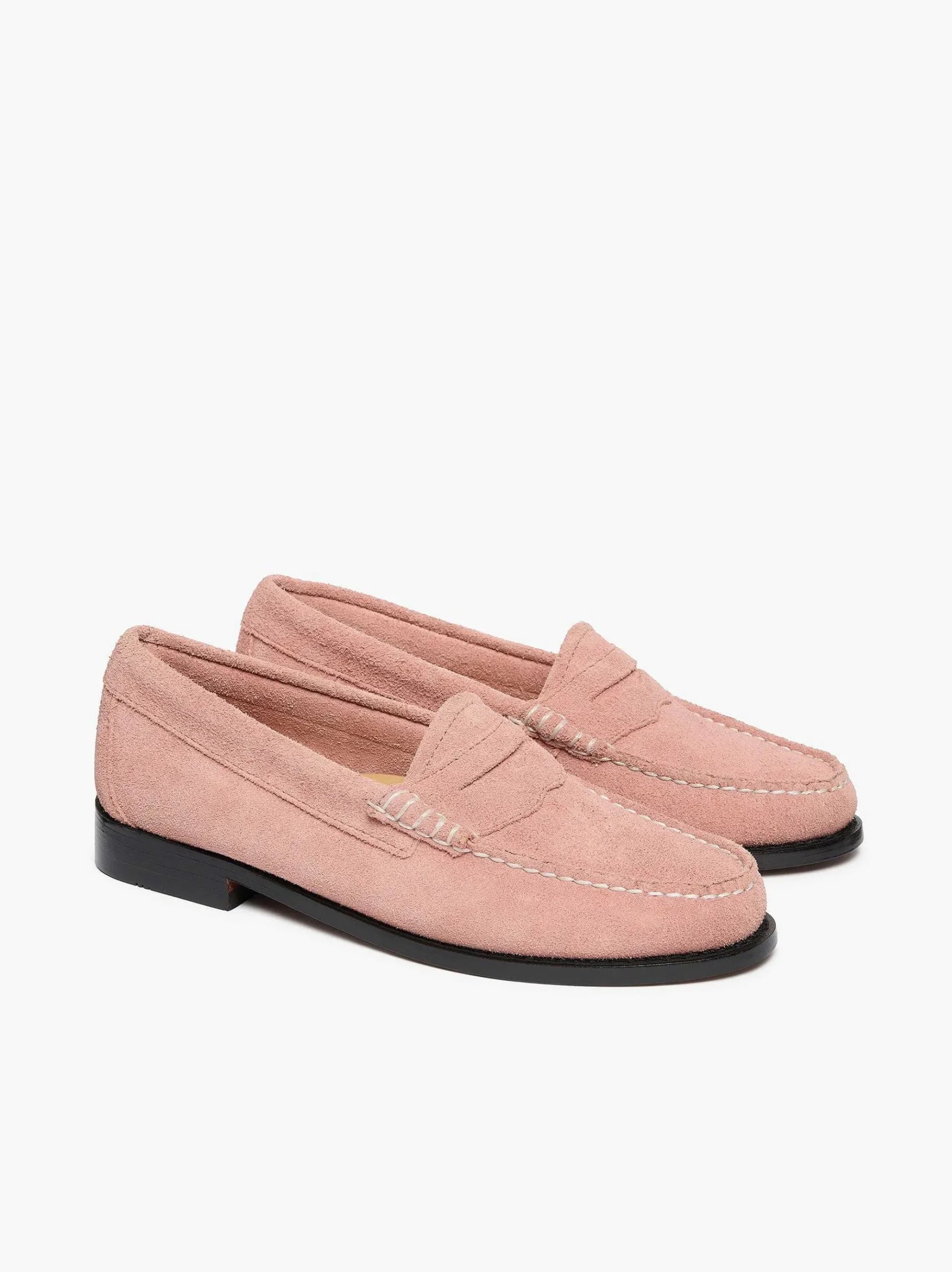 G.H.BASS Weejuns Whitney Penny Loafers Light Pink Hot